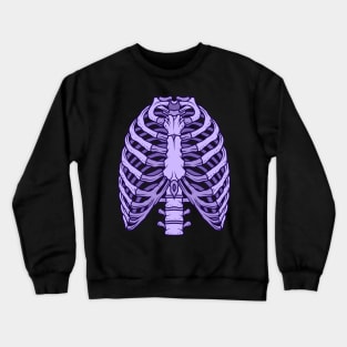 Rib Cage (Purple) Crewneck Sweatshirt